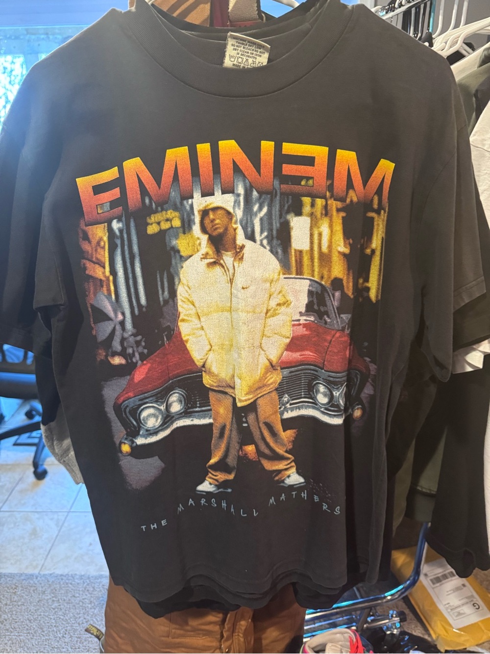 Eminem RARE Sz Med Rap Band Tess